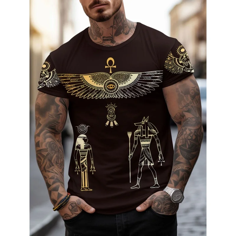 Koszulka męska z grafiką staro – Men Fashion Egypt recenzja i cena