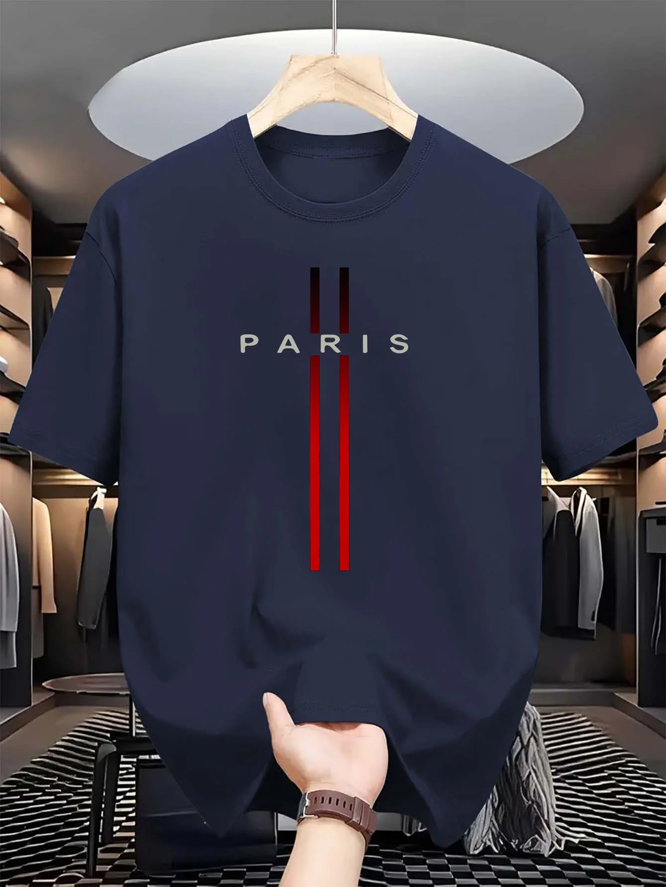 Męska koszulka z krótkim rękaw – Paris Fashion Men recenzja i cena