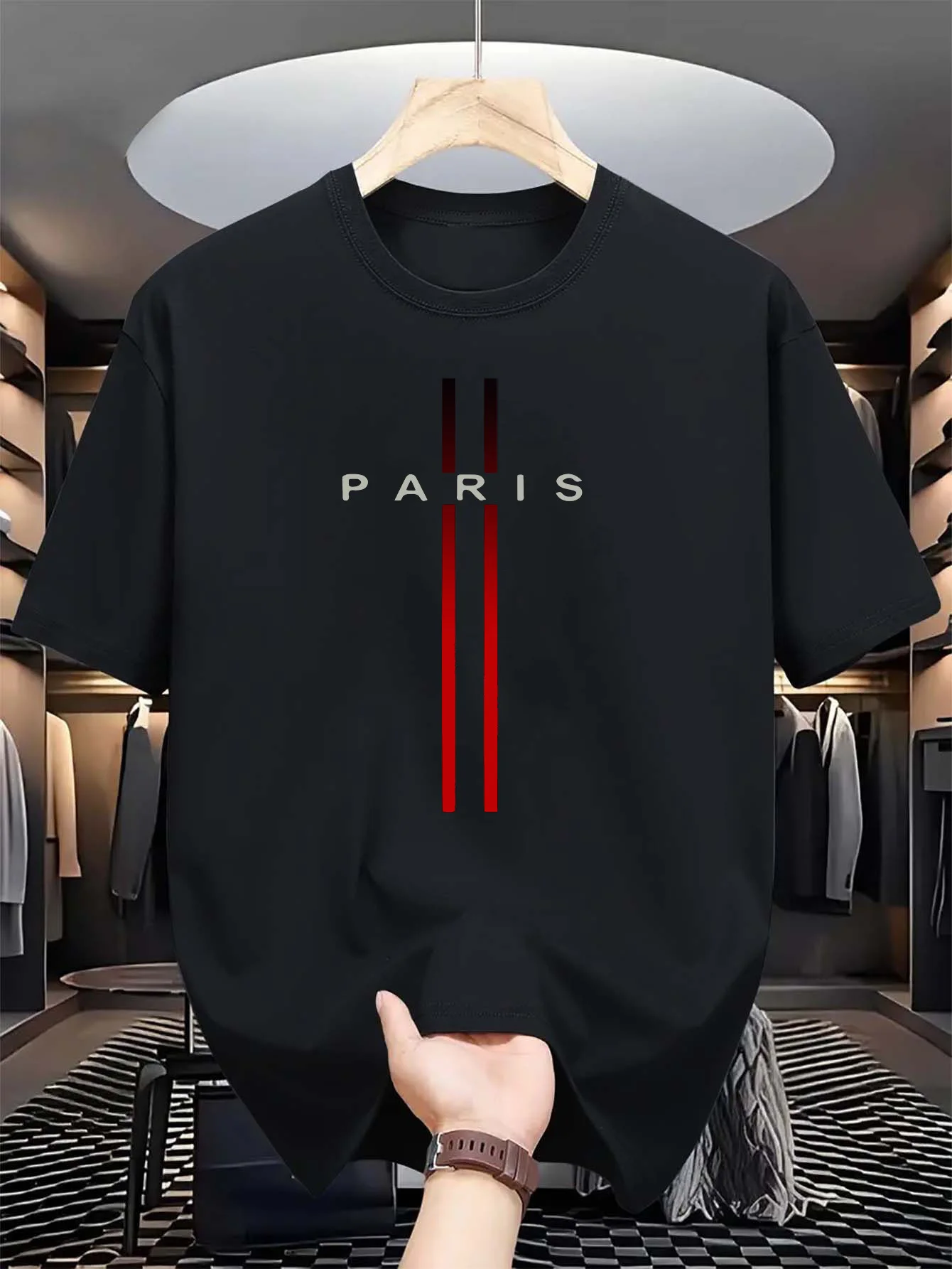 Męska koszulka z krótkim rękaw – Paris Fashion Men recenzja i cena
