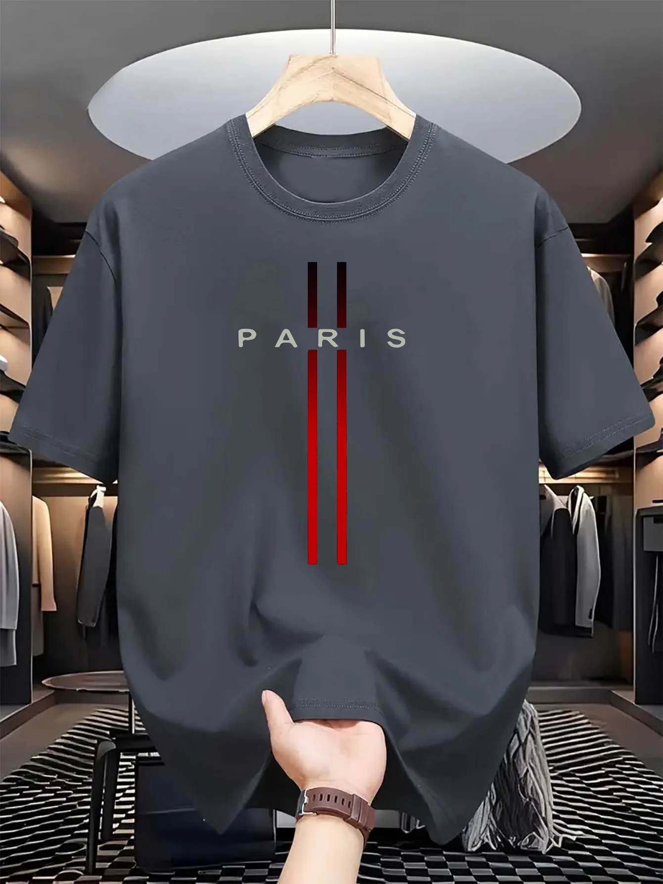 Męska koszulka z krótkim rękaw – Paris Fashion Men recenzja i cena
