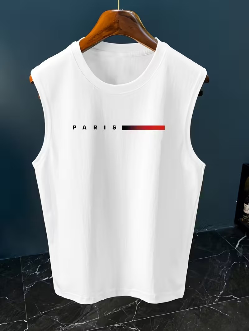 Męski minimalistyczny tank top – Paris Fashion Men recenzja i cena