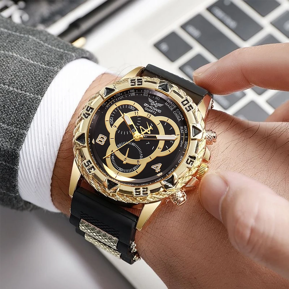 1 szt. Niespodzianka - Zegarek – Mens Fashion Watch recenzja i cena