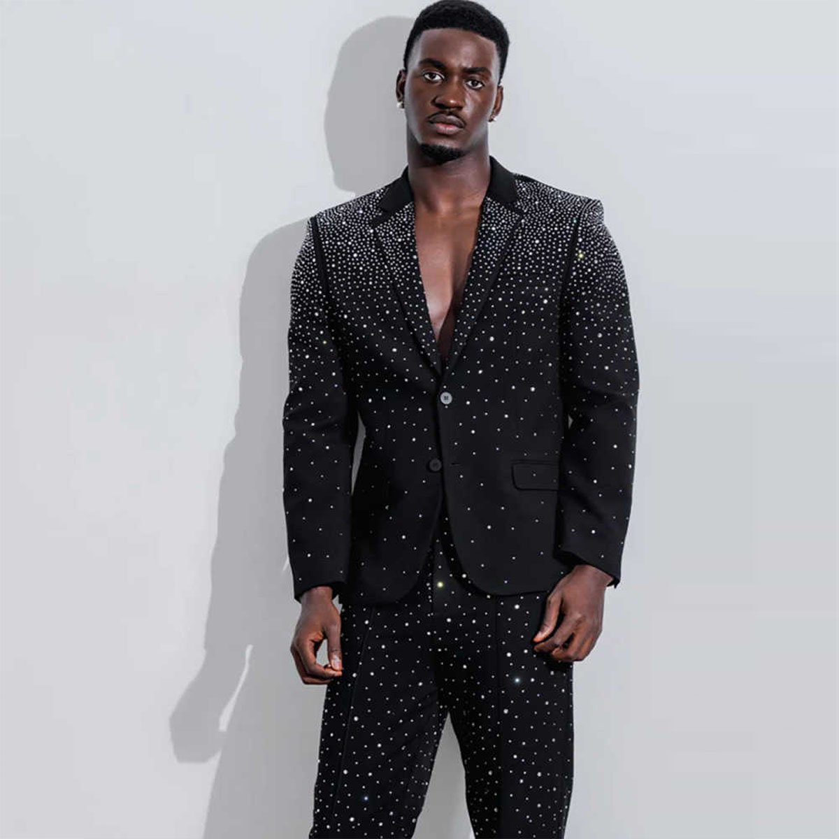 Luksusowe męskie garnitury z d – Mens Fashion Blazer recenzja i cena