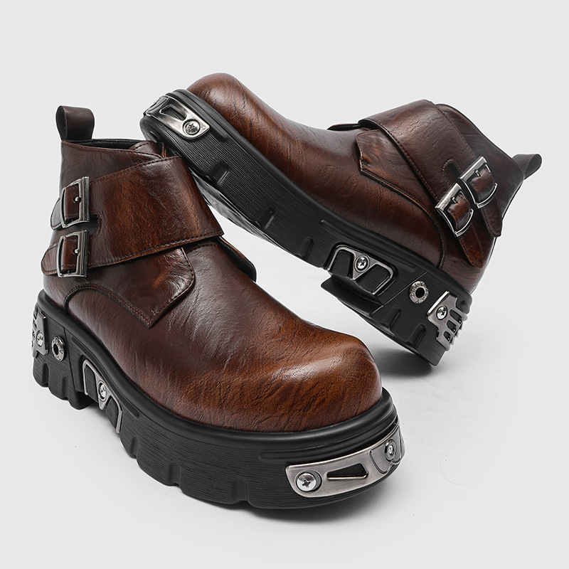 Męskie buty na platformie w st – Fashion Men'S Boots recenzja i cena