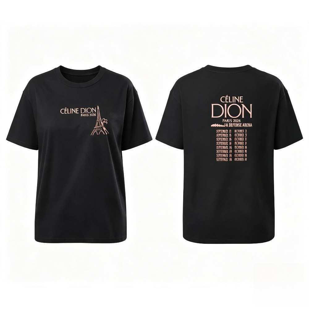 Koszulka Celine Dion Paris 202 – Paris Fashion Men recenzja i cena
