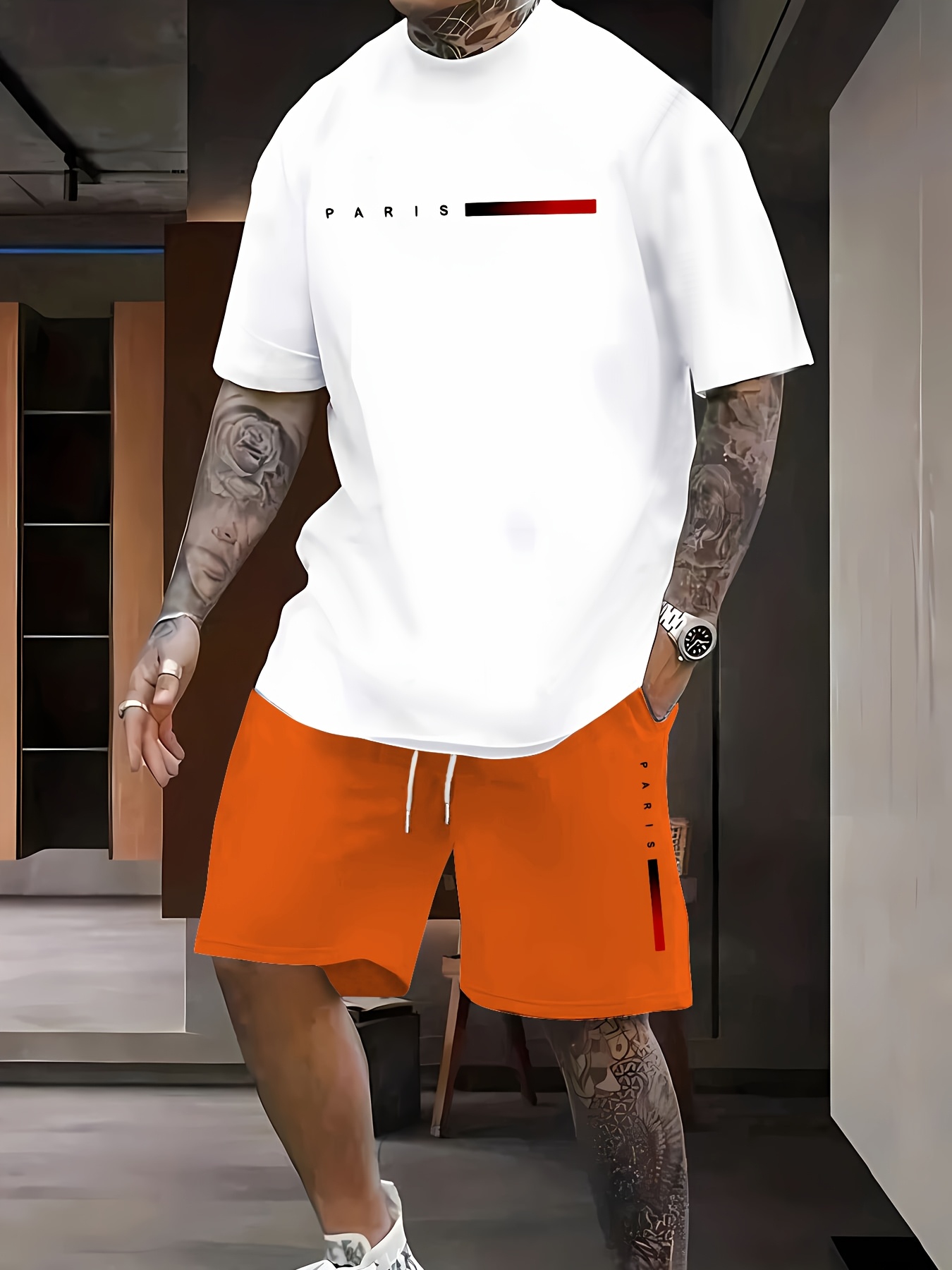 Męski zestaw casualowy Paris n – Paris Fashion Men recenzja i cena