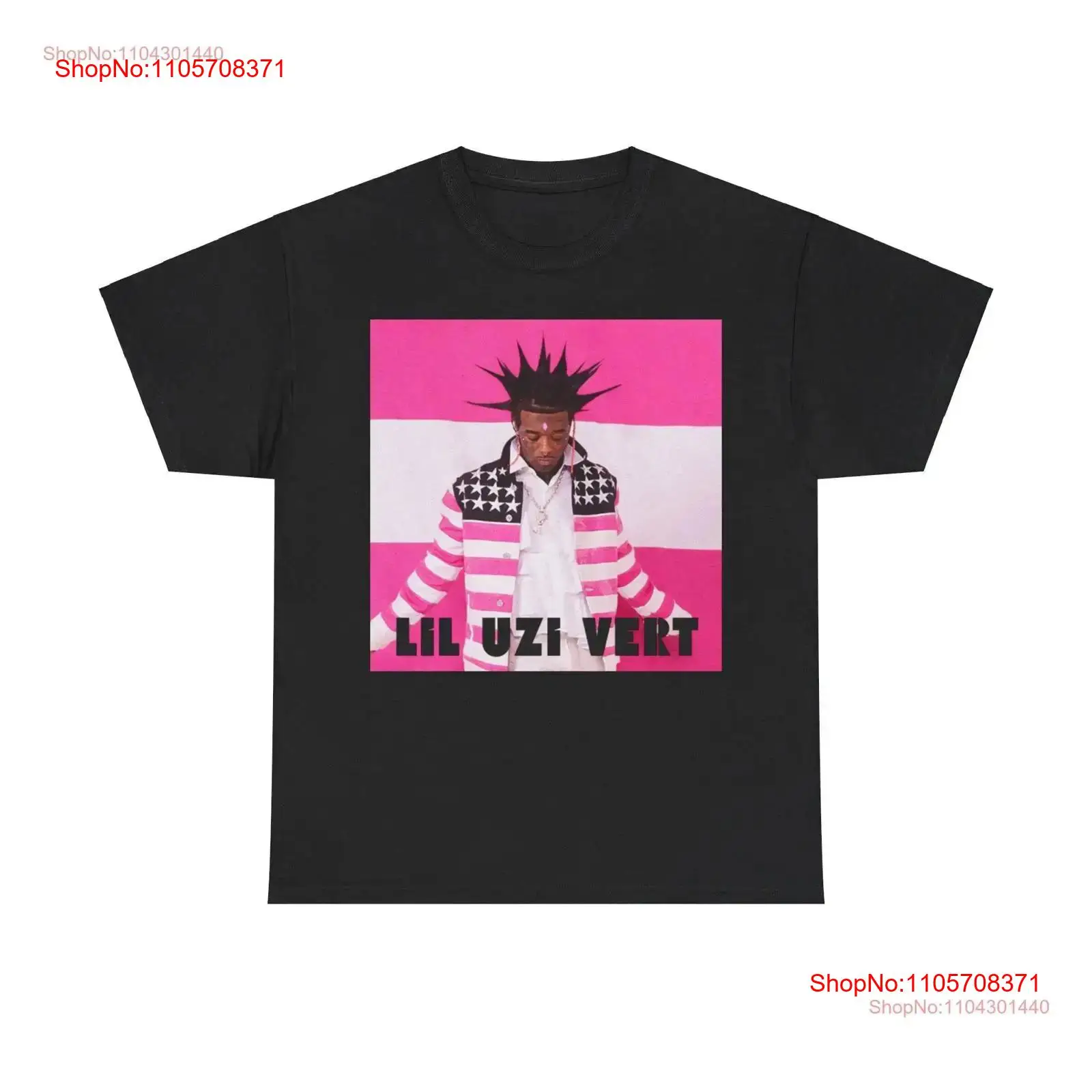 Koszulka Lil Uzi Vert Pink Tap – Men'S Fashion Pink Shirt recenzja i cena