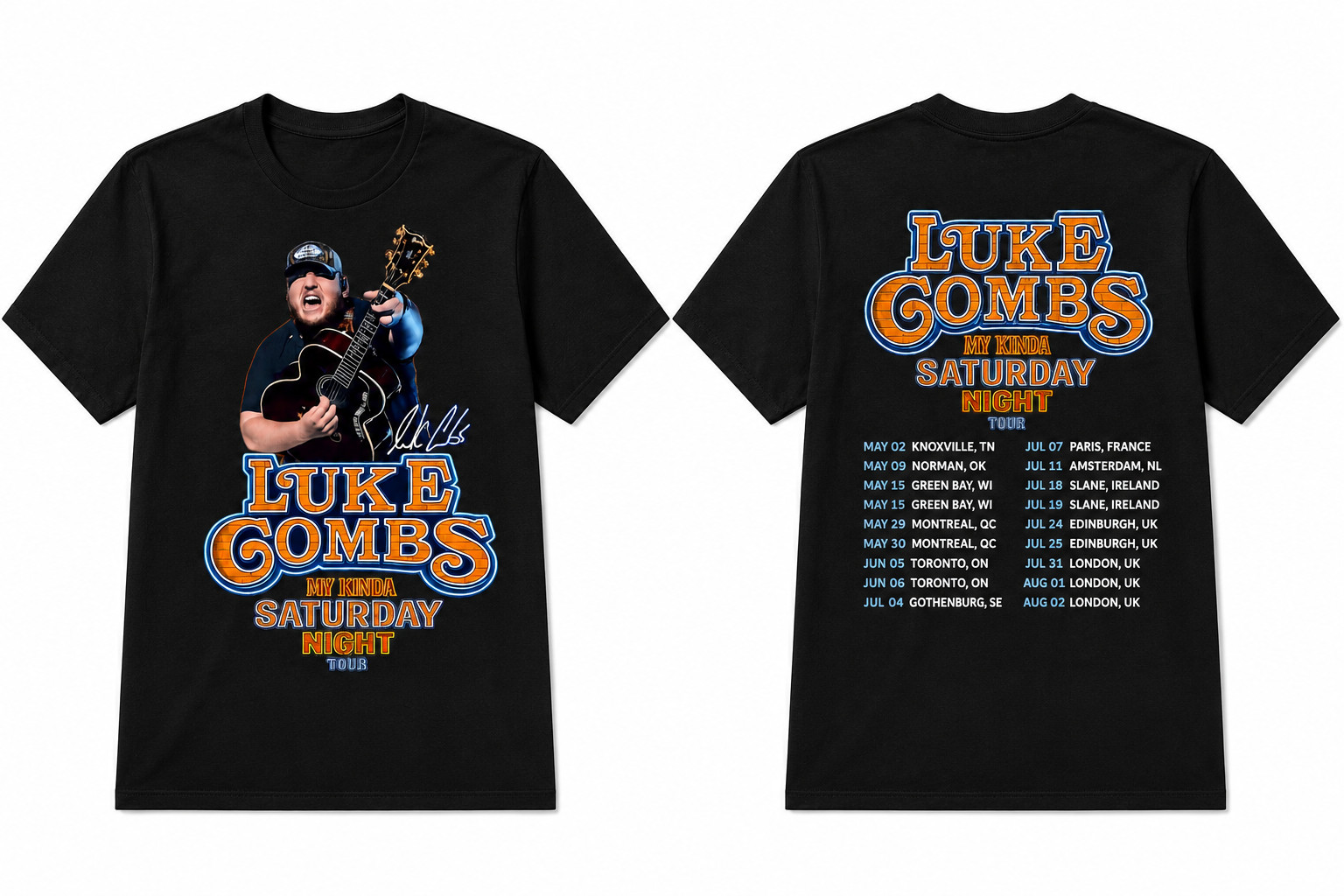 Koszulka Luke Combs My Kinda S – Men'S Fashion Uk recenzja i cena