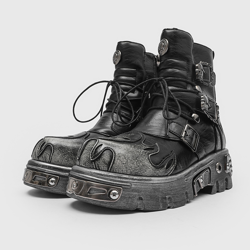 Męskie buty motocyklowe w styl – Fashion Men'S Boots recenzja i cena