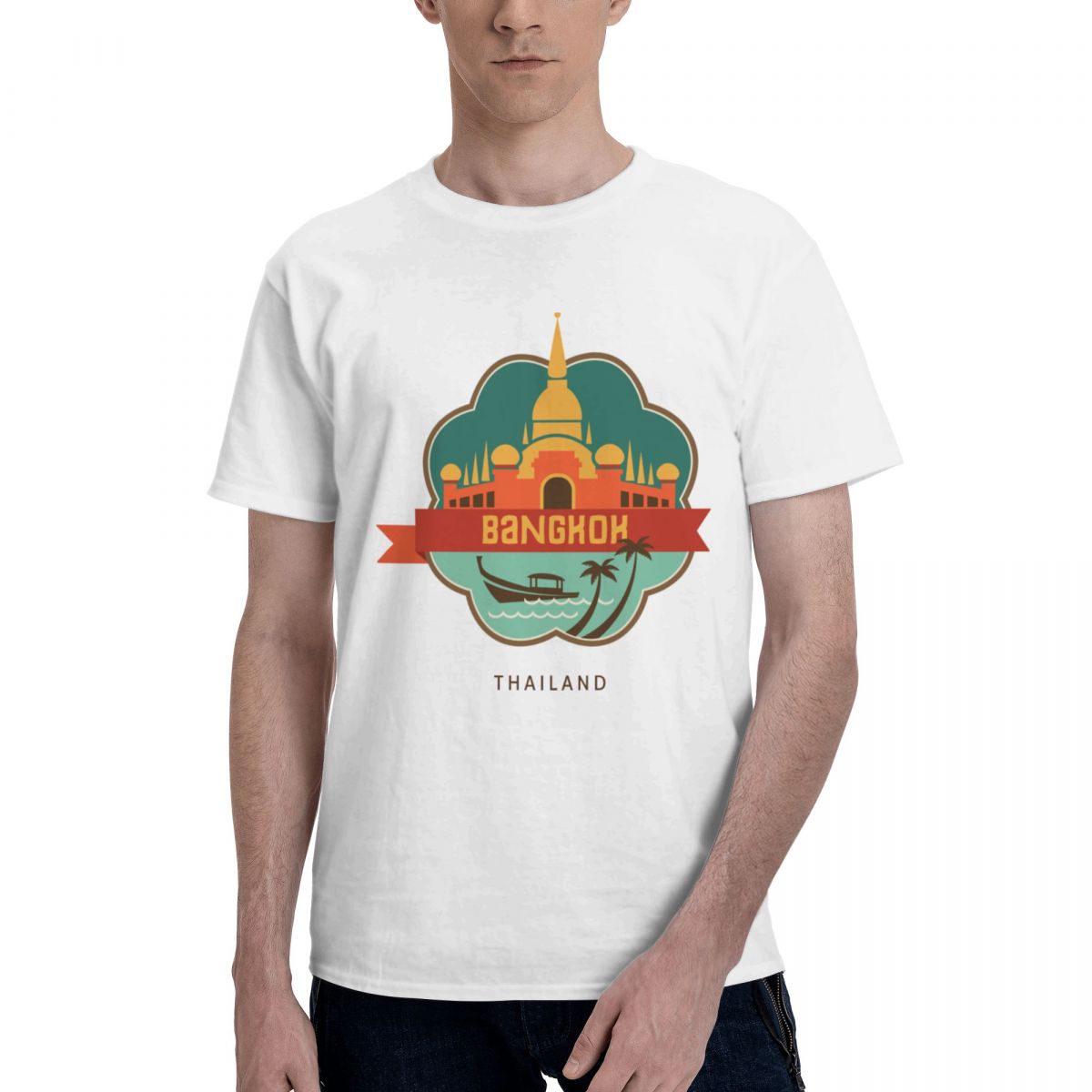 100% bawełniana tajlandia BANG – Mens Fashion Bangkok recenzja i cena