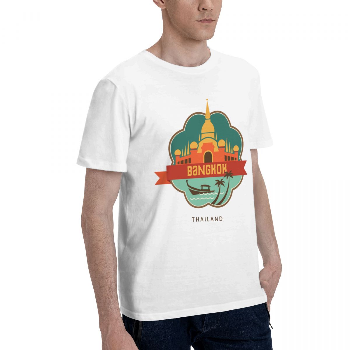 100% bawełniana tajlandia BANG – Mens Fashion Bangkok recenzja i cena