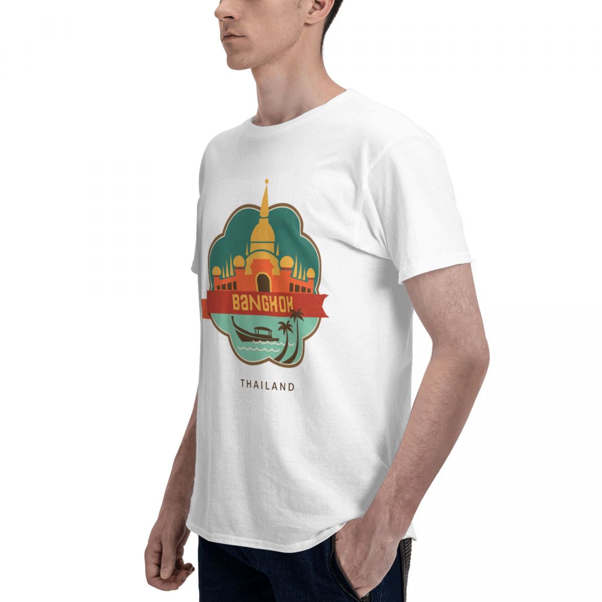 100% bawełniana tajlandia BANG – Mens Fashion Bangkok recenzja i cena